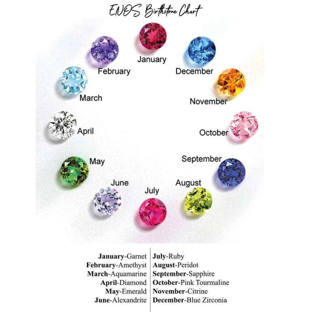 Baguette Birthstone Necklace,Family Birthstone Necklace,Personalized Gift,Mother's Birthstone Jewelry,Mother’s Day Gift,Birthday Gift