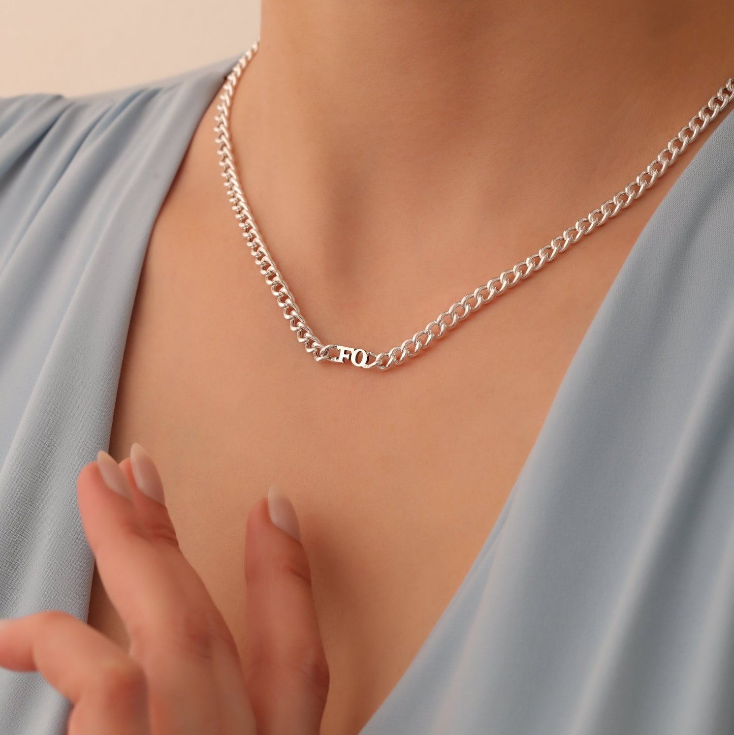 Solid 14K Gold Miami Cuban Chain Necklace,Curb Chain Necklace,Personalized Necklace,Curb Chain,Mother's day gift,Gift Men,Anniversary gift