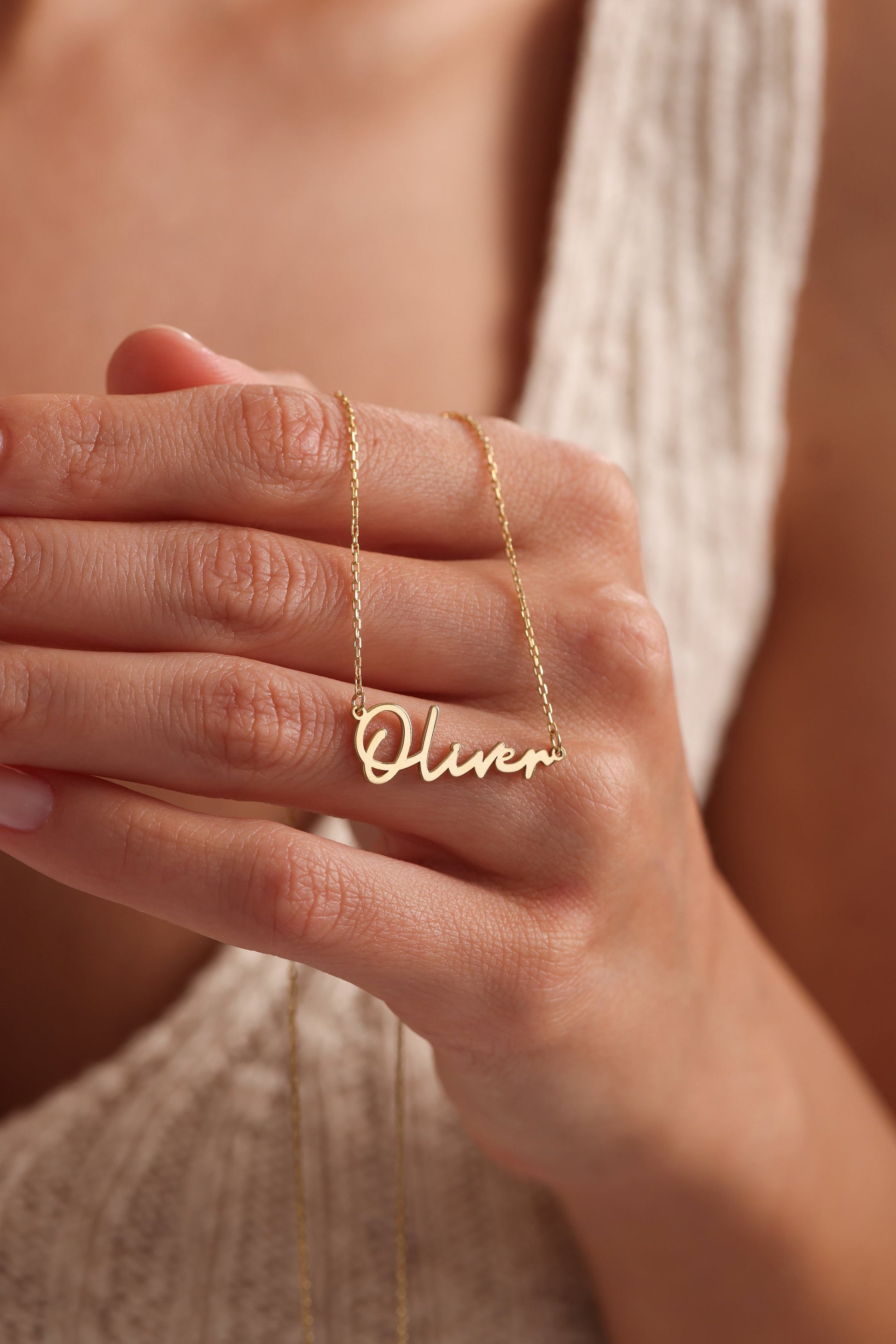 Personalized Name Necklace - Initial Necklace - Letter Necklace - Custom Necklace - Wife Gifts - Gifts For Mom - Minimalist - Christmas Gift