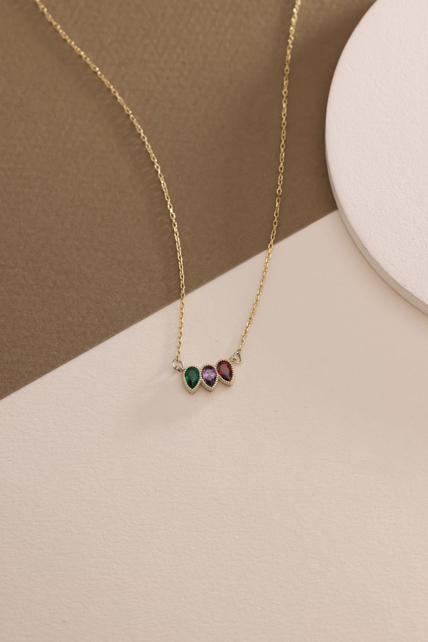 Family Birthstone Necklace • Birthstone Necklace • Birth Stone Necklace