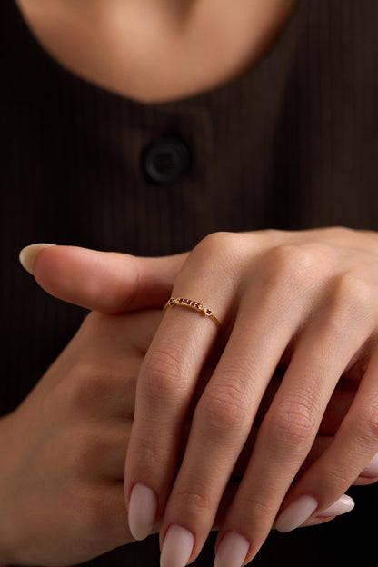 Birthstone Ring, Custom Birthstone Ring, 14K Gold Ring, Personalized Ring, Stackable Ring, Mothers Ring, Bridesmaid gift, Gift For Mom