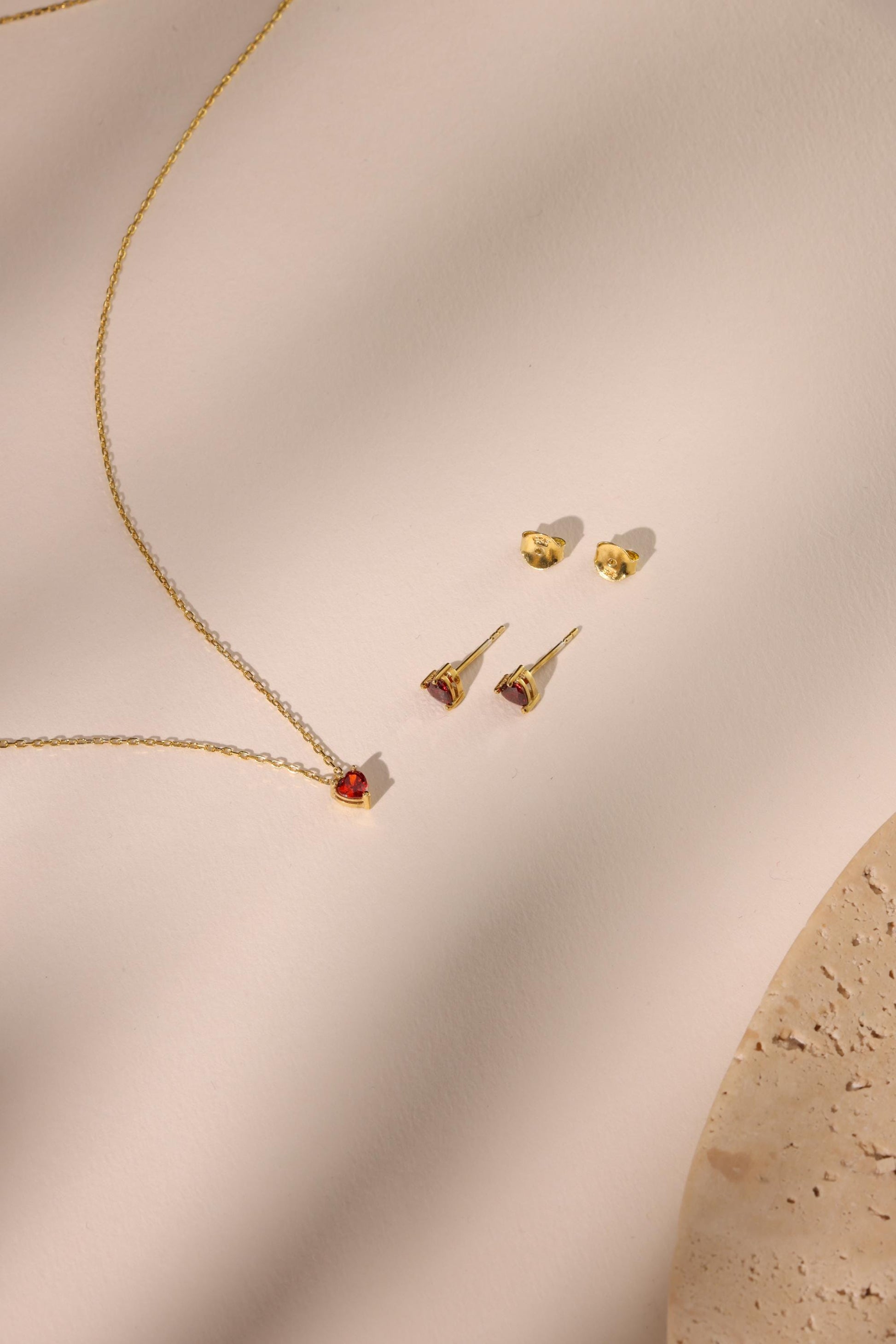 Birthstone Earrings, Heart Stud Earrings, Dainty Studs , Perfect Christmas Gift,Bridesmaid Gifts,Birthday Gift,Handmade Jewellrey