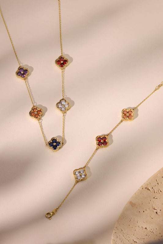 Custom Birthstone Necklace, Birthstone Jewellery, Multiple Birthstone Necklace, Family Birthstone Necklace, Personalized Jewelry For Mom