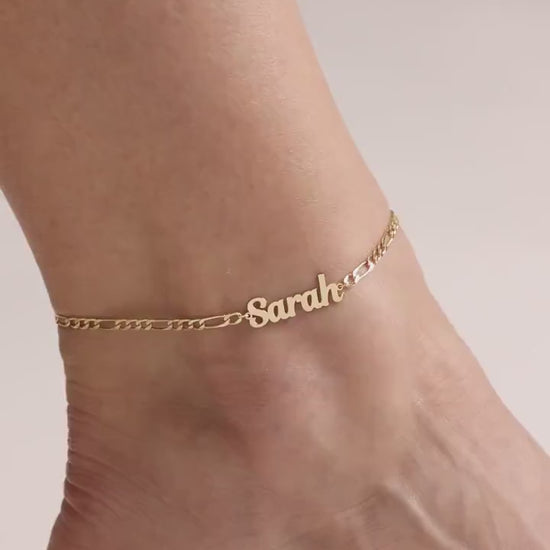 Name Anklet ,  Initial Anklet , Custom Silver Anklet , Custom Anklet , Personalized Anklet , Custom Name Anklet , Personalized Name Anklet