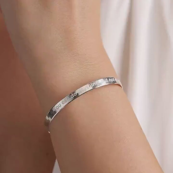 14K Gold Herringbone Bracelet: Personalized 925 Silver Snake Chain